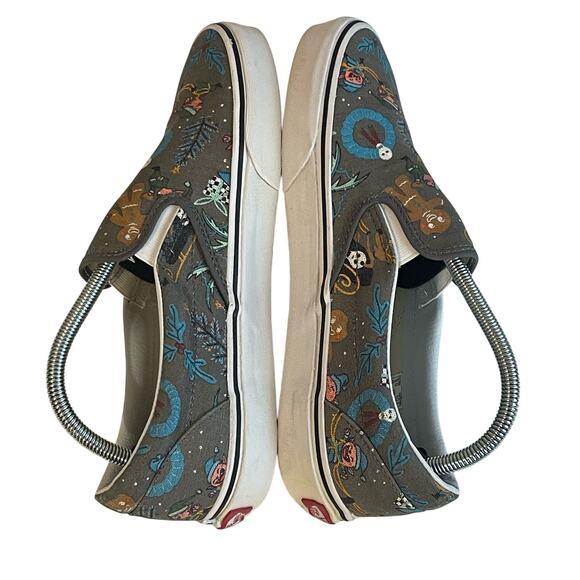 Vans Unisex Van Doren Collab Ltd Ed Holiday Pewter Slip On Shoes Size M 9 W 10.5 - Picture 4 of 10